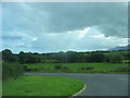 The turning into Ballykilbeg Road from the A25