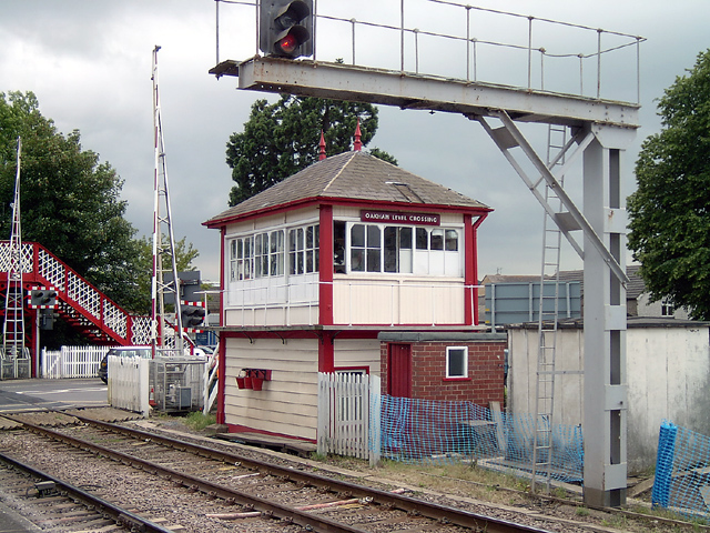 Signal Box, Oakham. 2004