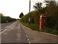 Alweston: phone box on the A3030