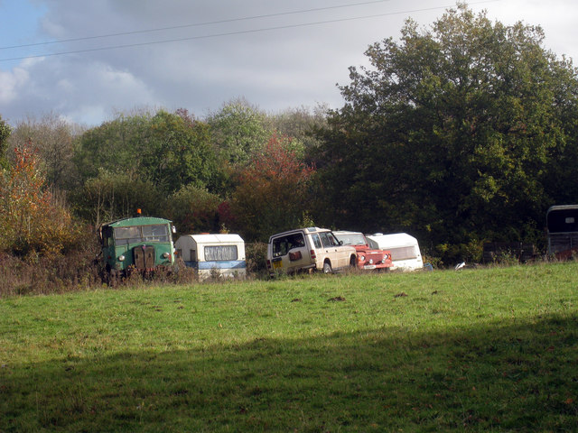 Abandoned Vehicles at Hambourne Farm