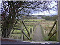 Footpath from Holcombe Road