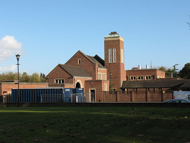 Falconwood Cemetery (4) - Crematorium... © Stephen Craven cc-by-sa/2.0 ...