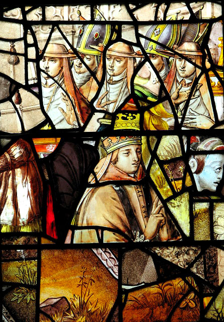 St Mary's church - C16 Continental glass
