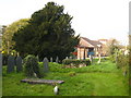 A fine yew tree in St Mary