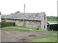 Stone barn at entrance to Llansantffraid