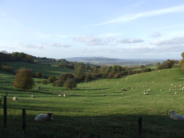 Down the valley towards Winchcombe
