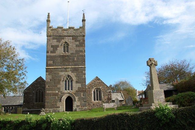 St Mellanus Church in Mullion © SMJ :: Geograph Britain and Ireland