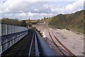 Footbridge and line to nowhere