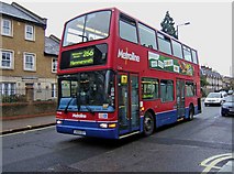 TQ2278 : Metroline double deck bus on route 266 in Glenthorne Road by P L Chadwick