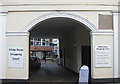 Entrance to the White Swan Shopping Court