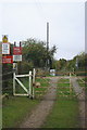 Level Crossing looking West