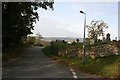 Road past the church