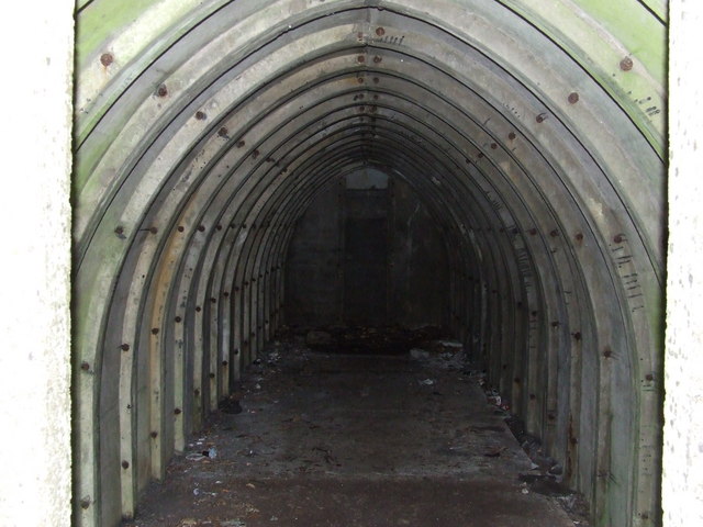 Air raid shelter  Withington  woods