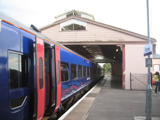 Frome Railway Station © David Roberts cc-by-sa/2.0 :: Geograph Britain ...