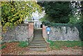 St Mary, Denton, Norfolk - Church gate