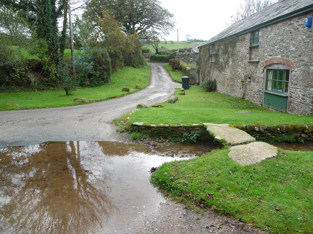 The ford at Grimpstoneleigh