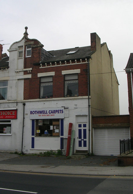 Rothwell Carpets - Marsh Street © Betty Longbottom :: Geograph Britain ...