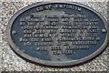 Plaque on the old Co-op, Colne