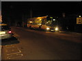 Mid evening bus in Thames Street