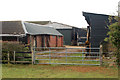 Old and new buildings at Gibraltar Farm, Broadwell