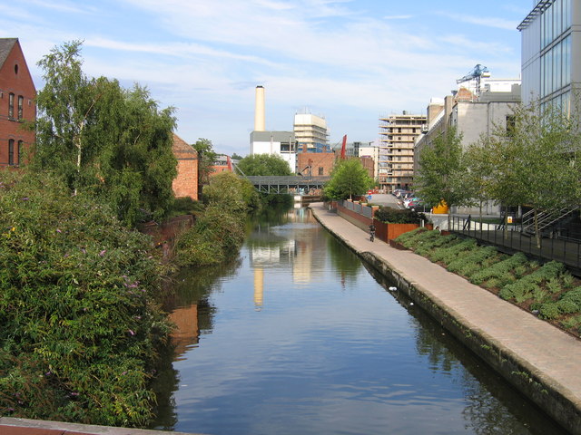 Nottingham Canal © A-m-jervis Cc-by-sa 2.0 :: Geograph Britain And Ireland