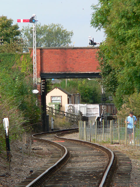 Approaching Pitsford and Brampton Station