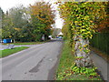 View along the High Street, Broad Hinton