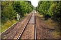 The railway to Kemble at Minety