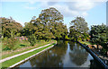 Trent and Mersey Canal in Alrewas, Staffordshire