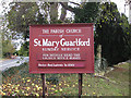 Church sign, Guarlford