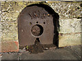 An old well plate at Greenlaw