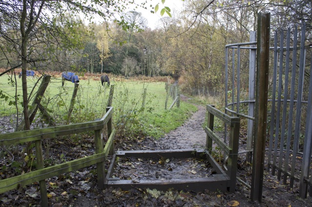 Permitted Bridleway 'Gate' at Ainsbury Avenue