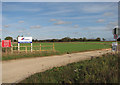 Private haul road to Cemex Quarry