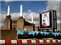 Billboard and Hoarding at Battersea Power Station