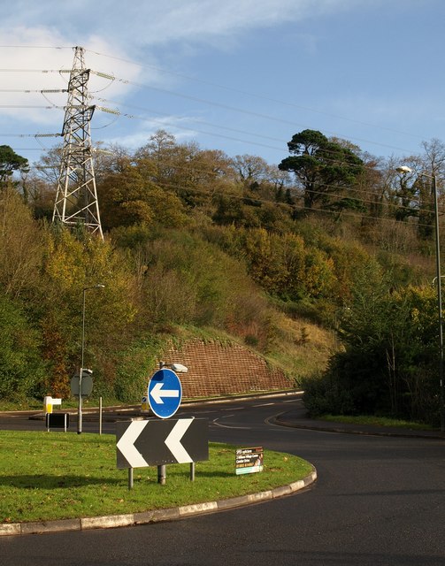 Roundabout at The Willows