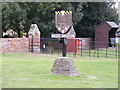 TF4713 : West Walton Village Sign by Geographer