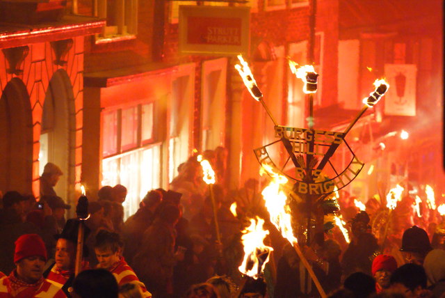 Lewes Guy Fawkes Night Celebrations (7) \u00a9 Peter Trimming :: Geograph ...