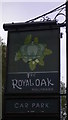 SU8033 : Sign at "The Royal Oak" by Shazz