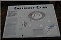 NH3830 : Corrimony cairn info board by hayley green