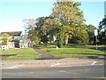 Looking from Purbrook Way into an autumnal Riders Lane