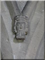 NZ0461 : Bywell St. Peter - head of King Edward I by Mike Quinn