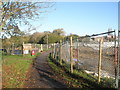 Path from Calshot Road to St Clare