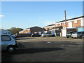 Cars parked behind Chalcot Lawn