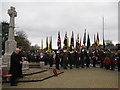 Remembrance Sunday Service at the War Memorial, Brighton Road, Horley