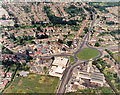 Aerial photo of Victoria House Corner, Hadleigh, close  view