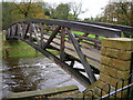 New footbridge over the River Ribble, west of Clitheroe