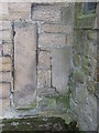 Bywell St. Andrew - mediaeval cross slabs