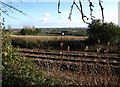 Railway line near Newcourt House