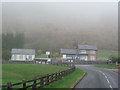 Shop and garage at Llanwddyn