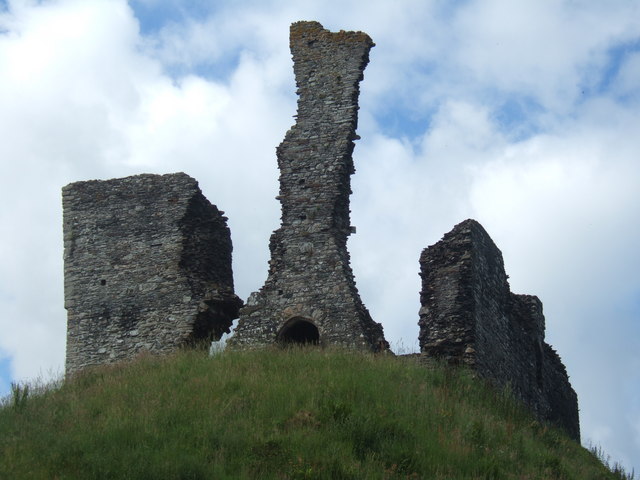 Okehampton Castle Motte, 2009